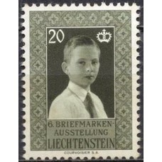 LIE0308N-SELO 6ª EXPOSIÇÃO FILATÉLICA - LIECHTENSTEIN - 1956 - N