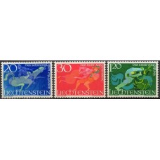 LIE0422N-SÉRIE LENDAS I - LIECHTENSTEIN - 1967 - N