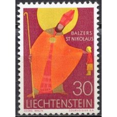 LIE0437M-SELO PATRONOS DE IGREJAS, 30R - LIECHTENSTEIN - 1967 - MINT