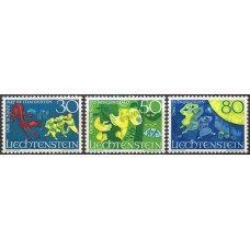 LIE0447N-SÉRIE LENDAS II - LIECHTENSTEIN - 1968 - N