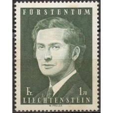 LIE0562N-SELO PRÍNCIPE HERDEIRO JOÃO ADAM - LIECHETENSTEIN - 1974 - N