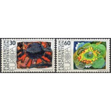 LIE0566N-SÉRIE EUROPA - PINTURAS - LIECHTENSTEIN - 1975 - N