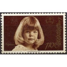 LIE0628N-SELO RETRATO DA CASA PRINCIPESCA II - LIECHTENSTEIN - 1977 - N