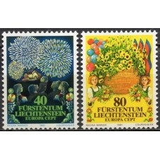 LIE0705N-SÉRIE EUROPA - FOLCLORE - LIECHTENSTEIN - 1981 - N