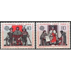 LIE0732N-SÉRIE EUROPA - FATOS HISTÓRICOS - LIECHTENSTEIN - 1982 - N