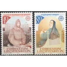 LIE0757M-SÉRIE EUROPA - GÊNIO HUMANO - LIECHTENSTEIN - 1983 - MINT