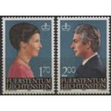 LIE0802M-SÉRIE CASAL PRÍNCIPES - LIECHTENSTEIN - 1984 - MINT