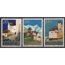 LIE0837N-SÉRIE CASTELO DE VADUZ I - LIECHTENSTEIN - 1986 - N