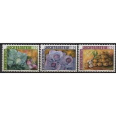LIE0845N-SÉRIE PRODUTOS DOS CAMPOS - LIECHTENSTEIN - 1986 - N