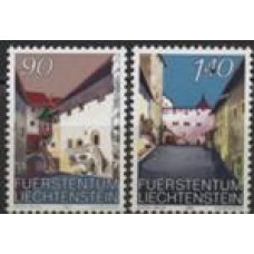LIE0857N-SÉRIE CASTELO DE VADUZ II - LIECHTENSTEIN - 1987 - N