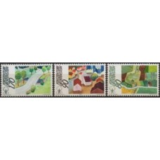 LIE0880N-SÉRIE CAMPANHA EUROPEIA PELO MUNDO RURAL - LIECHTENSTEIN - 1988 - N
