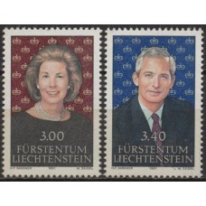 LIE0965N-SÉRIE CASAL PRÍNCIPES - LIECHTENSTEIN - 1991 - N