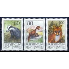 LIE1007N-SÉRIE ANIMAIS DE CAÇA III - LIECHTENSTEIN - 1993 - N