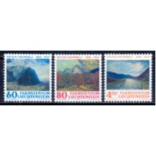 LIE1049M-SÉRIE CENTENÁRIO DE NASCIMENTO DO PINTOR ANTON FROMMELT - LIECHTENSTEIN - 1995 - MINT