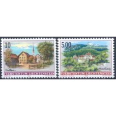 LIE1068M-SÉRIE VISTAS DE ALDEIAS I - LIECHTENSTEIN - 1996 - MINT