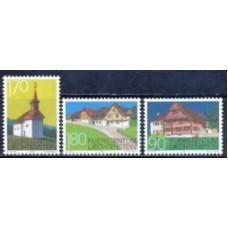 LIE1127M-SÉRIE PROTEÇÃO DOS SÍTIOS - SCHELLENBERG - LIECHTENSTEIN - 1998 - MINT