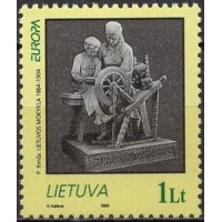LIT0504M-SELO SÉRIE EUROPA - PAZ E LIBERDADE - LITUÂNIA - 1995 - MINT LIT0504M-SELO SÉRIE EUROPA - PAZ E LIBERDADE - LITUÂNIA - 1995 - MINT