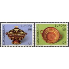 LUX0878N-SÉRIE EUROPA - ARTESANATO - LUXEMBURGO - 1976 - N