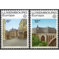 LUX0895N-SÉRIE EUROPA - PAISAGENS - LUXEMBURGO - 1977 - N LUX0895N-SÉRIE EUROPA - PAISAGENS - LUXEMBURGO - 1977 - N