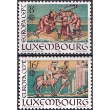 LUX1024N-SÉRIE EUROPA - GÊNIO HUMANO - LUXEMBURGO - 1983 - N