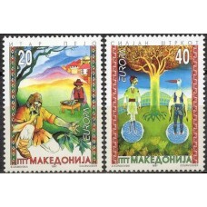 MCE0102M-SÉRIE EUROPA - CONTOS E LENDAS - MACEDÔNIA - 1997 - MINT