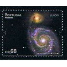 MDE0304N-SELO SÉRIE EUROPA - ASTRONOMIA - MADEIRA - 2009 - N