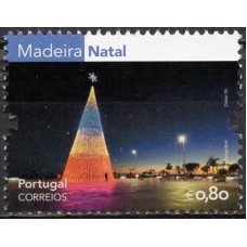 MDE0367M-SELO NATAL E PASSAGEM DE ANO, 0,80E - MADEIRA - 2016 - MINT
