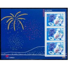 MDEB017M-BLOCO SÉRIE EUROPA - FESTAS NACIONAIS - MADEIRA - 1998 - MINT