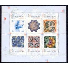 MDEB019M-BLOCO AZULEJOS - MADEIRA - 1999 - MINT