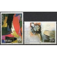 MLT0883M-SÉRIE EUROPA - ARTE CONTEMPORÂNEA - MALTA - 1993 - MINT MLT0883M-SÉRIE EUROPA - ARTE CONTEMPORÂNEA - MALTA - 1993 - MINT