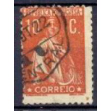 POR0215UB-SELO CERES, 10C PAPEL ORDINÁRIO - PORTUGAL - 1912/17 - U