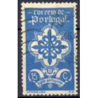 POR0594U-SELO LEGIÃO PORTUGUESA, 15C - PORTUGAL - 1940 - U