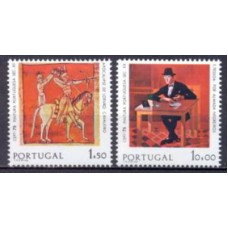 POR1261M-SÉRIE EUROPA - PINTURAS - PORTUGAL - 1975 - MINT