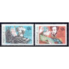 POR1620M-SÉRIE DATAS DA HISTÓRIA DE PORTUGAL I - PORTUGAL - 1984 - MINT