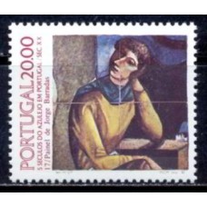 POR1627M-SELO 5 SÉCULOS DO AZULEJO EM PORTUGAL XVII - PORTUGAL - 1985 - MINT