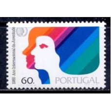 POR1632M-SELO ANO INTERNACIONAL DA JUVENTUDE - PORTUGAL - 1985 - MINT