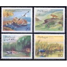 POR1646M-SÉRIE RESERVAS E PARQUES NATURAIS PORTUGUESES - PORTUGAL - 1985 - MINT