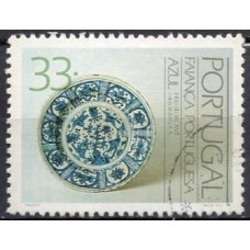 POR1784UA-SELO FAIANÇAS PORTUGUESAS I, 33E - PORTUGAL - 1990 - U