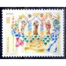 POR2243M-SELO SÉRIE EUROPA - FESTAS NACIONAIS - PORTUGAL - 1998 - MINT