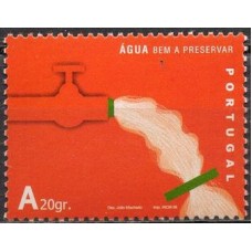 POR3017M-SELO A ÁGUA, BEM A PRESERVAR - PORTUGAL - 2006 - MINT