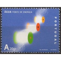 POR3018M-SELO A ÁGUA, FONTE DE ENERGIA - PORTUGAL - 2006 - MINT POR3018M-SELO A ÁGUA, FONTE DE ENERGIA - PORTUGAL - 2006 - MINT