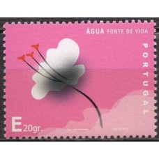 POR3020M-SELO A ÁGUA, FONTE DE VIDA - PORTUGAL - 2006 - MINT