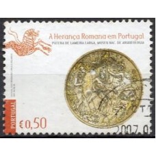 POR3042U-SELO A HERANÇA ROMANA EM PORTUGAL, 0,50E - PORTUGAL - 2006 - U