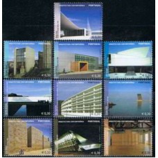 POR3142M-SÉRIE ARQUITETURA CONTEMPORÂNEA PORTUGUESA - PORTUGAL - 2007 - MINT