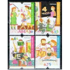 POR3268M-SÉRIE DIREITO DAS CRIANÇAS À EDUCAÇÃO - PORTUGAL - 2008 - MINT