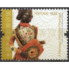 POR3376MA-SELO A HERANÇA AFRICANA EM PORTUGAL, 032E - PORTUGAL - 2009 - MINT
