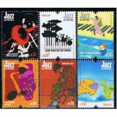POR3408M-SÉRIE O JAZZ EM PORTUGAL - PORTUGAL - 2009 - MINT