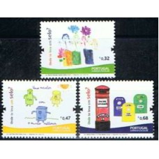 POR3446M-SÉRIE CORREIO ESCOLAR - PORTUGAL - 2009 - MINT