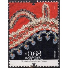 POR3624M-SELO BORDADOS TRADICIONAIS, 0,68E - PORTUGAL - 2011 - MINT