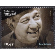POR3644M-SELO TEATRO EM PORTUGAL 2º GRUPO, 0,47E - PORTUGAL - 2011 - MINT
